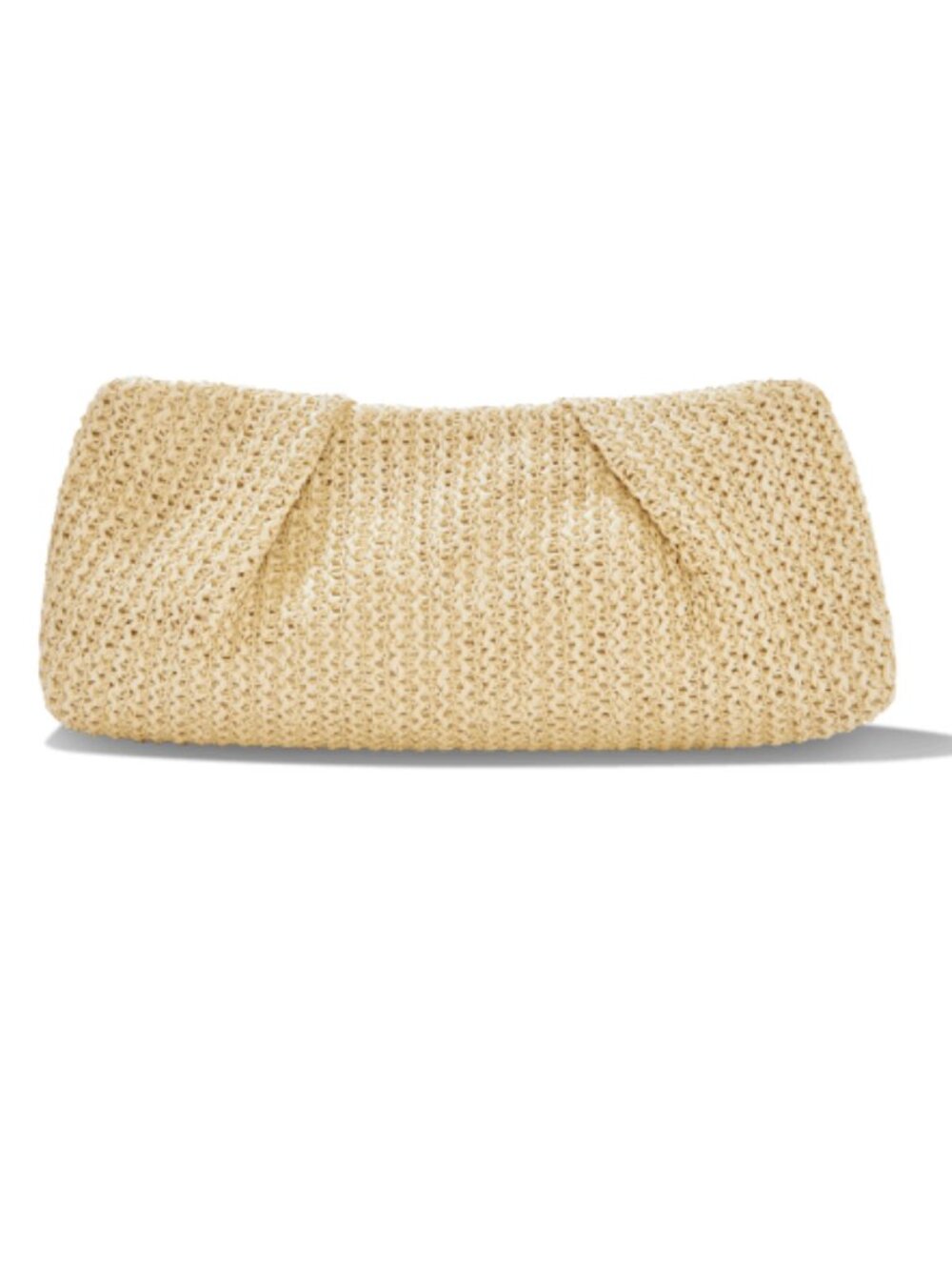 Capittana Oversized Raffia Straw Clutch convertible crossbody Handbag
